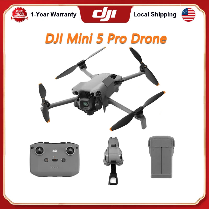 DJI Mini 5 Pro Foldable 4K Camera Drone
