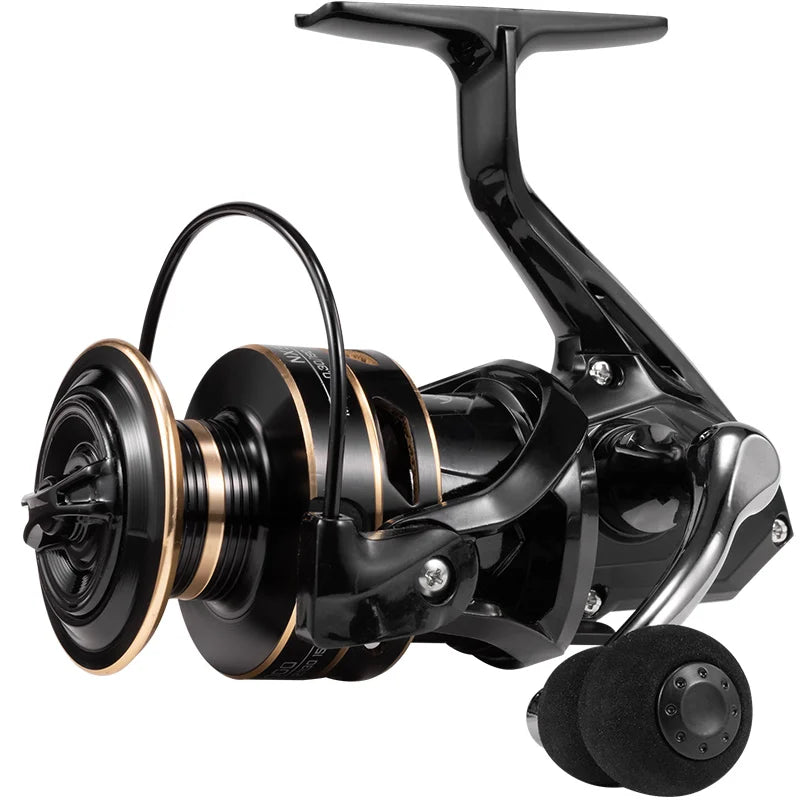 Jbarzaillai Spinning Reel Metal Cup 10kg Drag Power