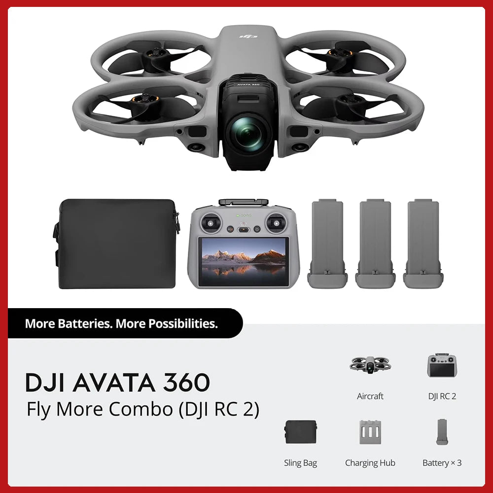 DJI Avata 360 Dual Mode 8K FPV Drone
