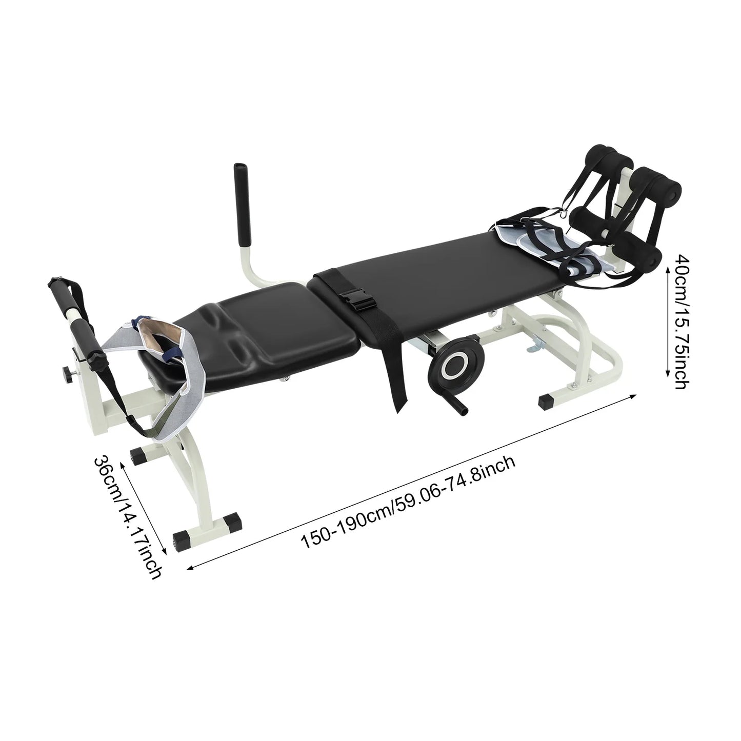Back Stretch Bench Cervical Traction Device For Home Use
