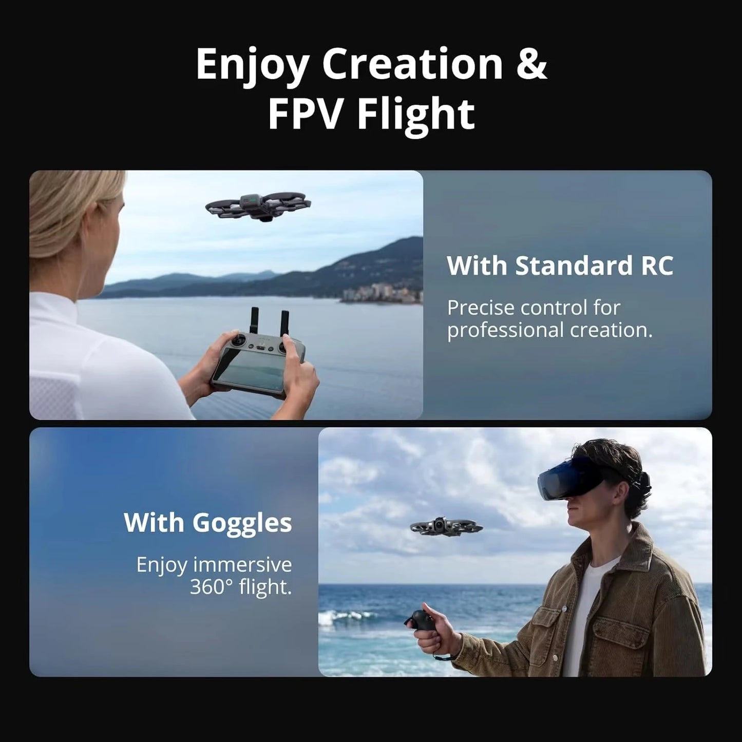 DJI Avata 360 Dual Mode 8K FPV Drone