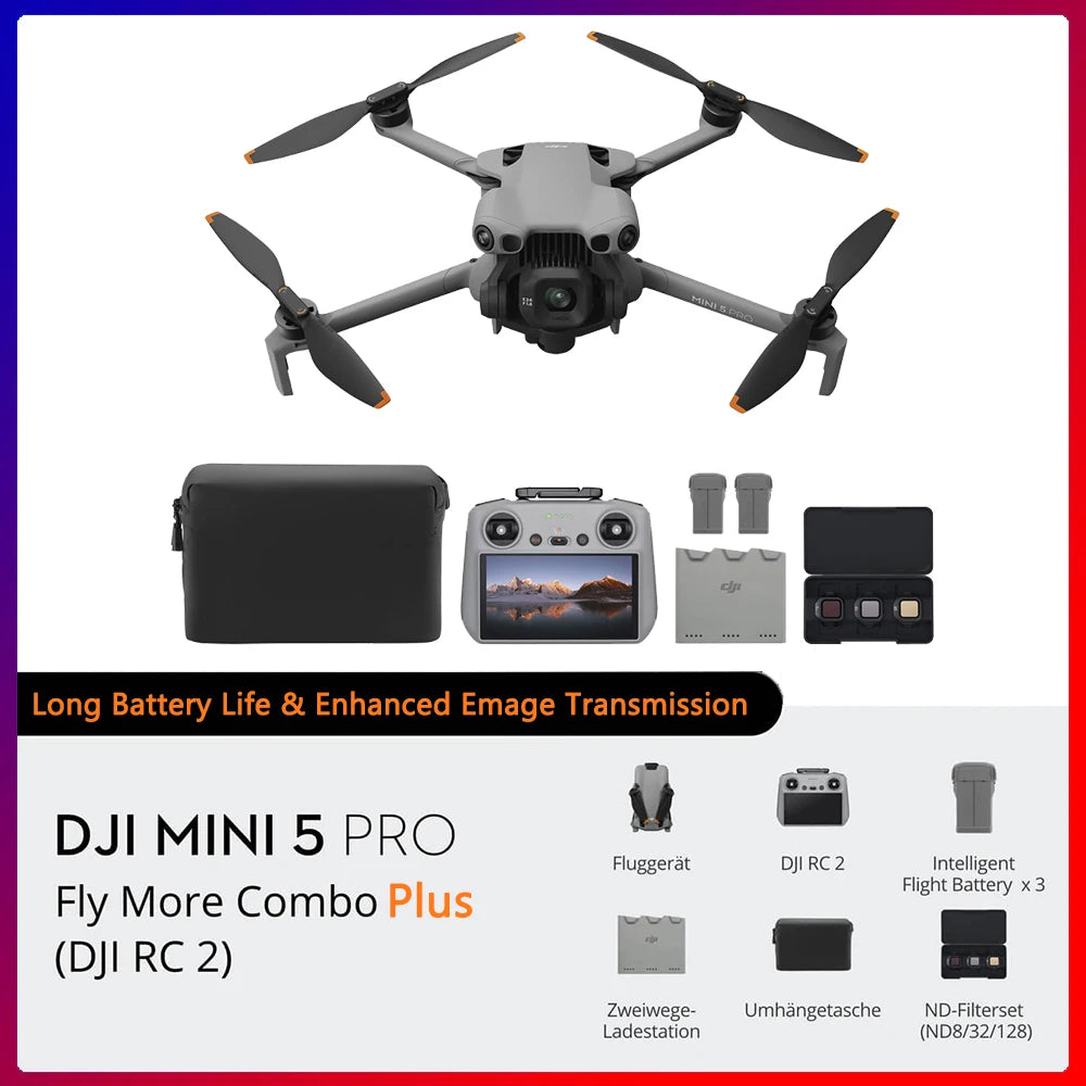 DJI Mini 5 Pro Foldable 4K Camera Drone