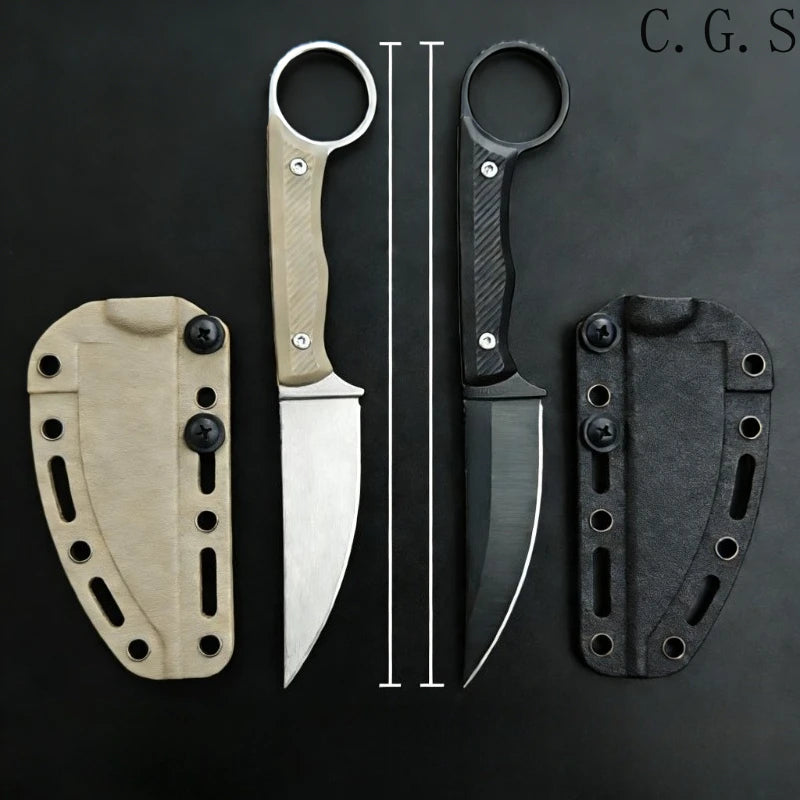DIY Fixed Blade Outdoor Hunting Knife With Kydex Sheath