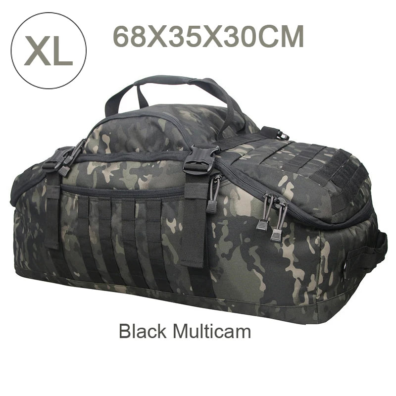 LQARMY Outdoor Tactical Backpack for Hiking and Camping