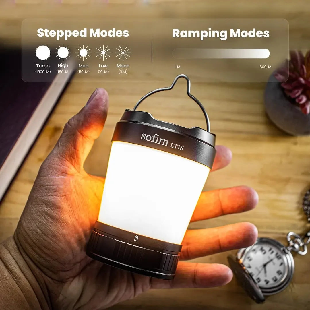 Sofirn LT1S Camping Light Lantern USB C Reverse Charging