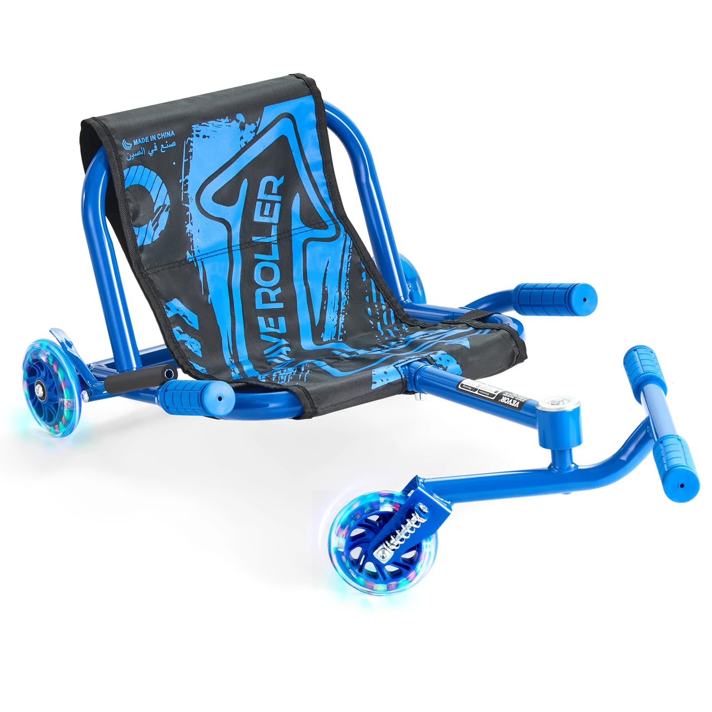 SucceBuy Zig Zag Motion Ride On Scooter Swing