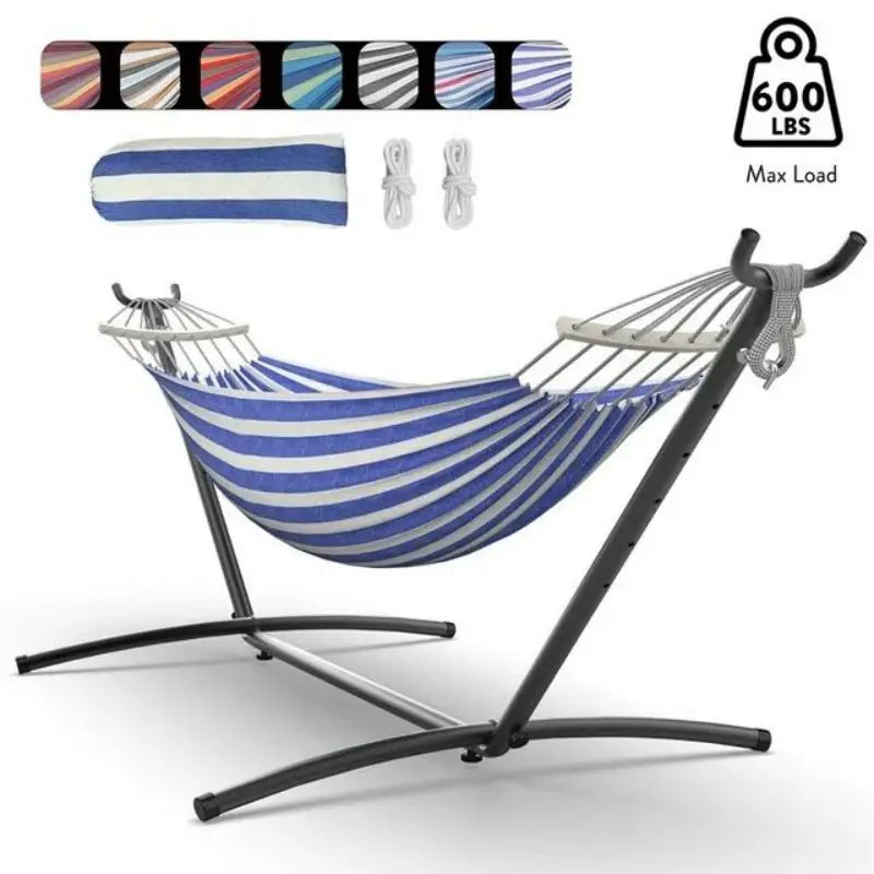 Gyroor 600 Lb Capacity Adjustable Hammock Stand, Outdoor
