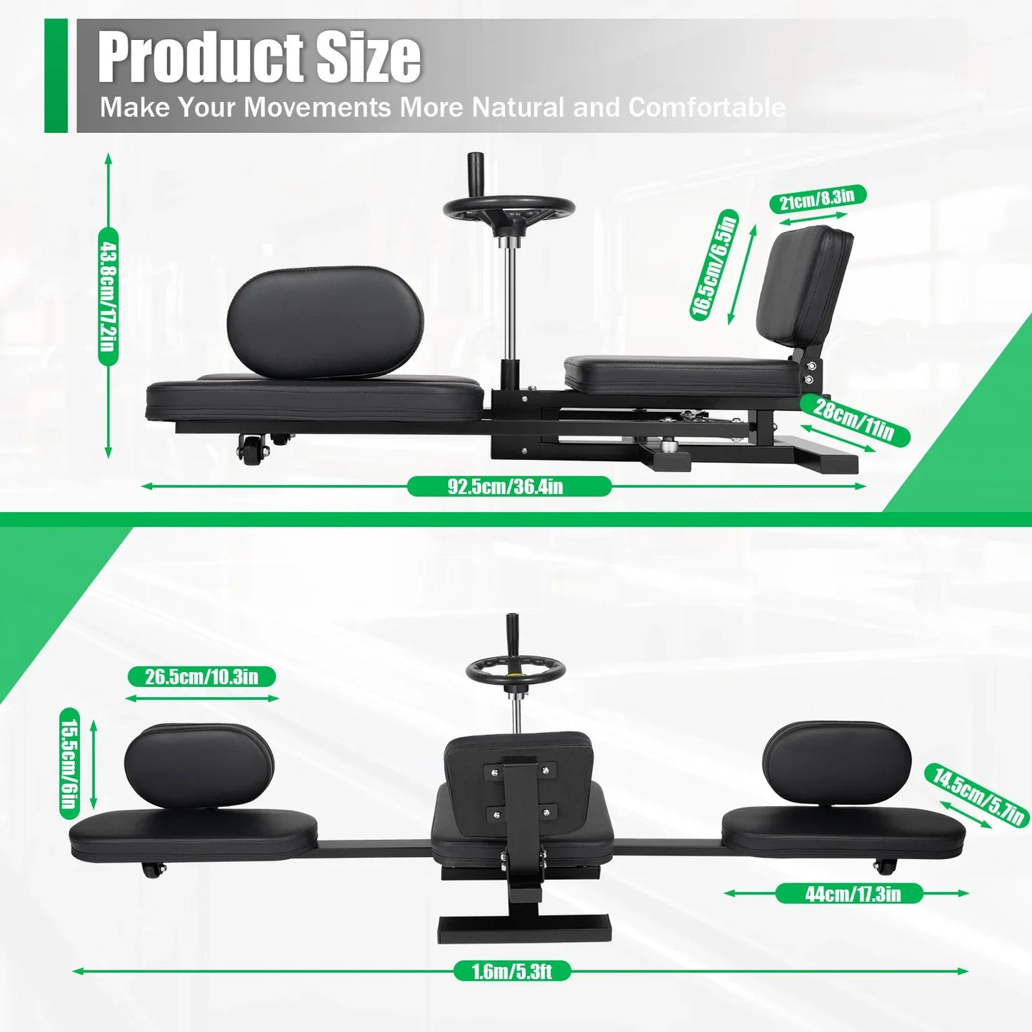 Leg Stretcher 3 Bar Leg Spreader Heavy Duty Machine