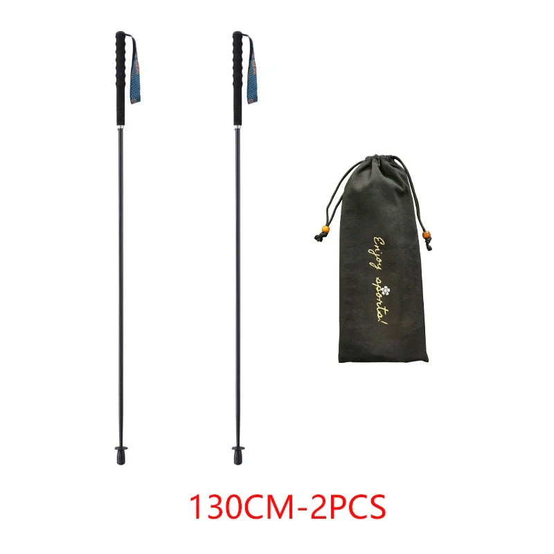 Ultra Light Foldable Carbon Fiber Trekking Poles