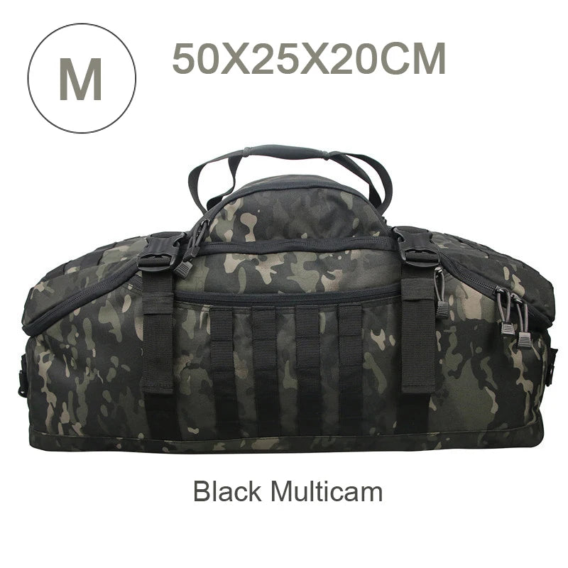 LQARMY Outdoor Tactical Backpack for Hiking and Camping