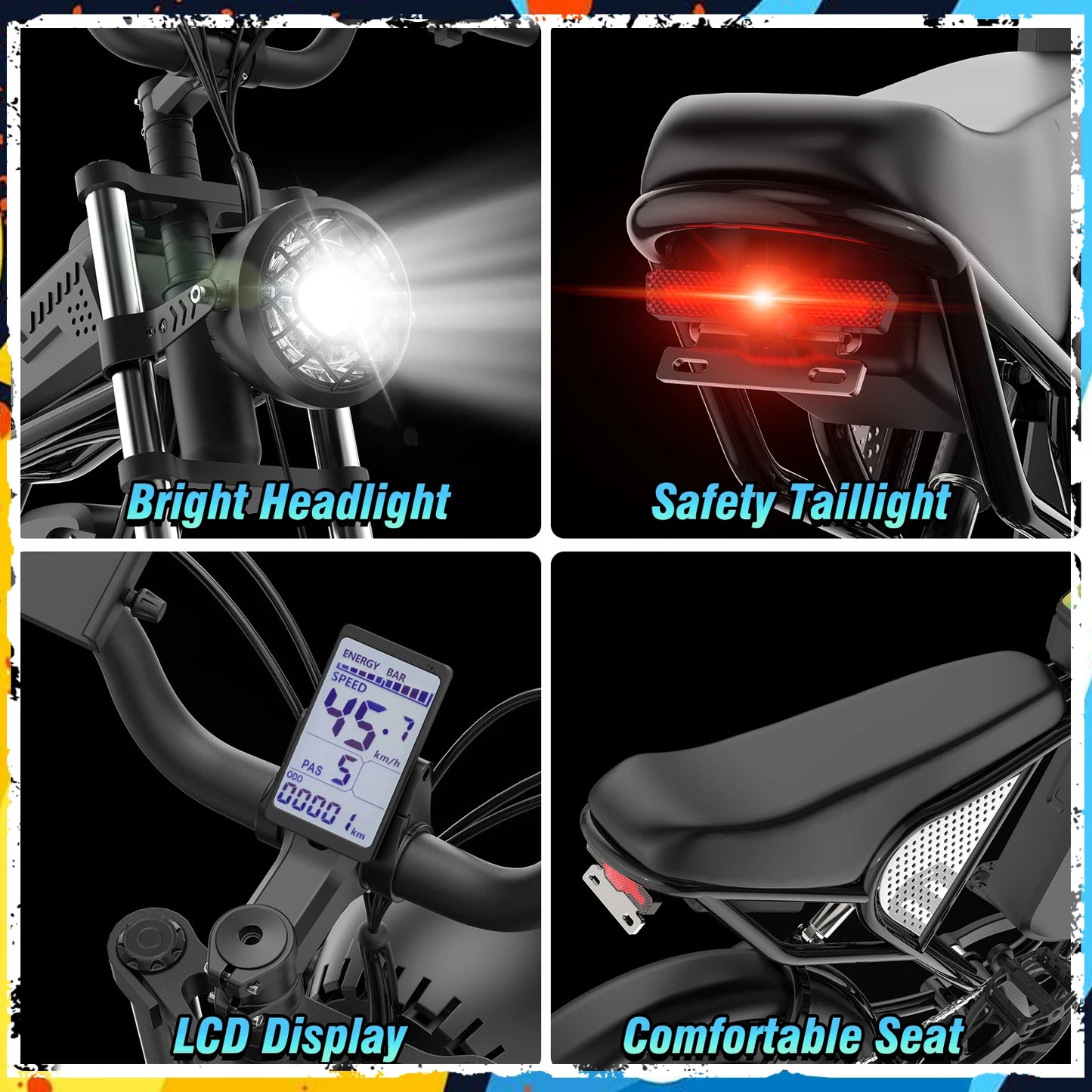 Ridstar Q30 2000W Electric Bike