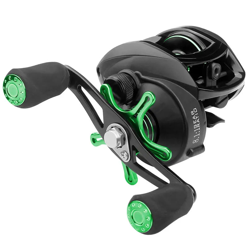 Linnhue Baitcaster Fishing Reel Eight Point One Ratio