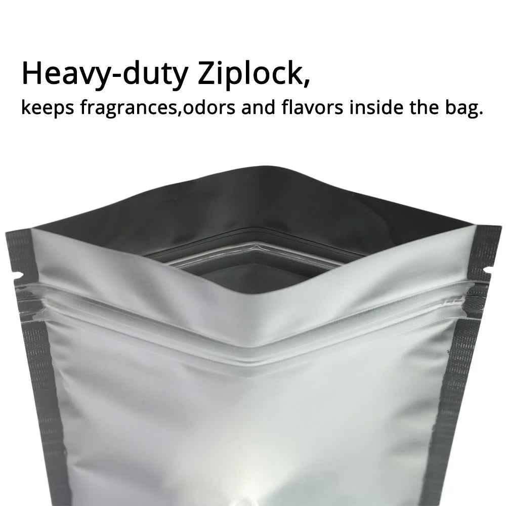 VoluPack Resealable Zip Lock Food Bags With Window