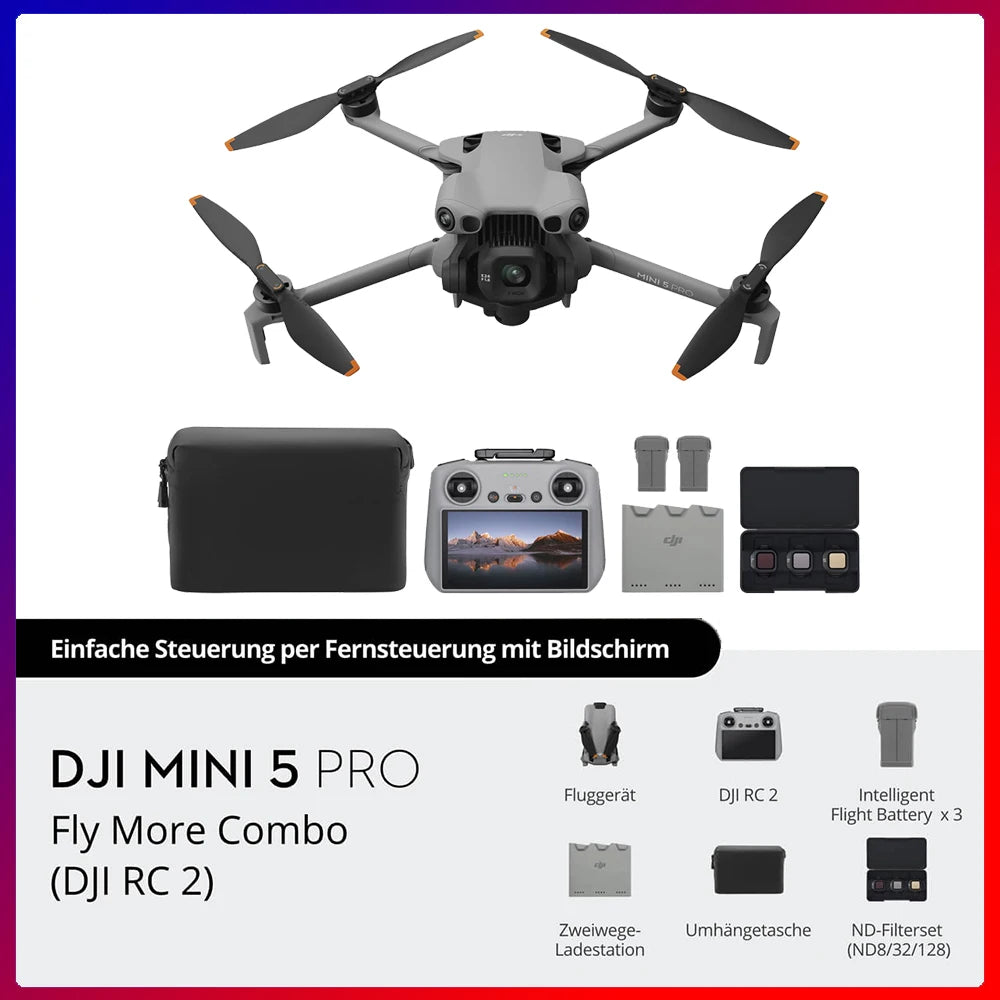 DJI Mini 5 Pro Foldable 4K Camera Drone