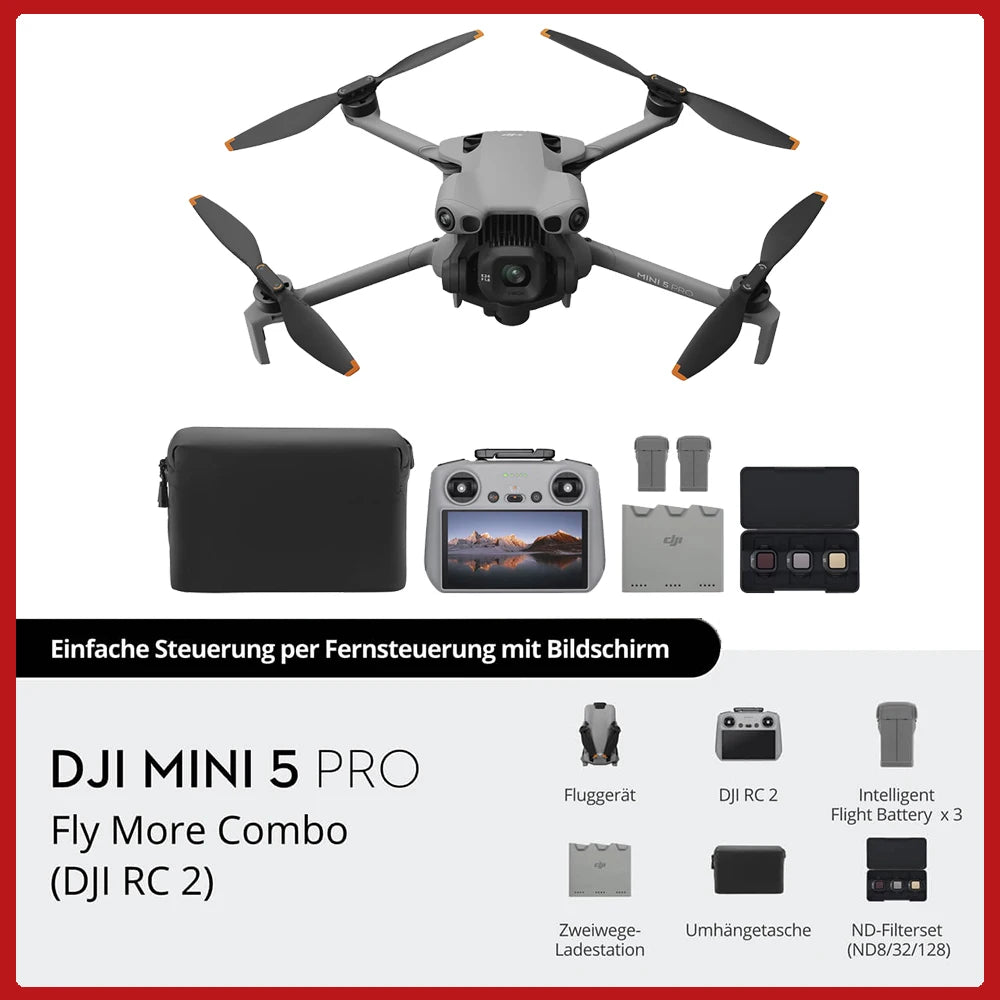DJI Mini 5 Pro Foldable 4K Camera Drone