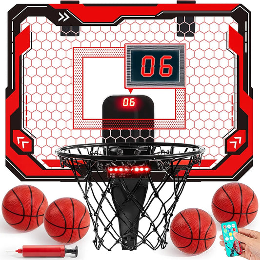 Joyfy Led Indoor Basketball Hoop For Kids