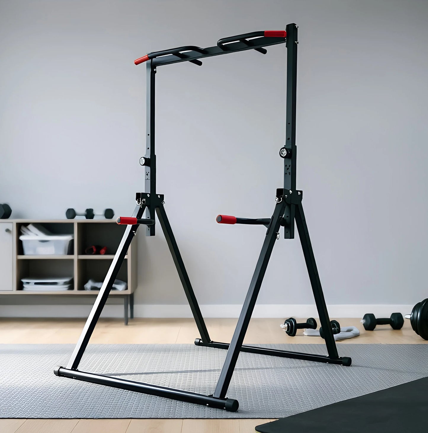 Adjustable Pull Up Bar For Home Gym 200kg Capacity