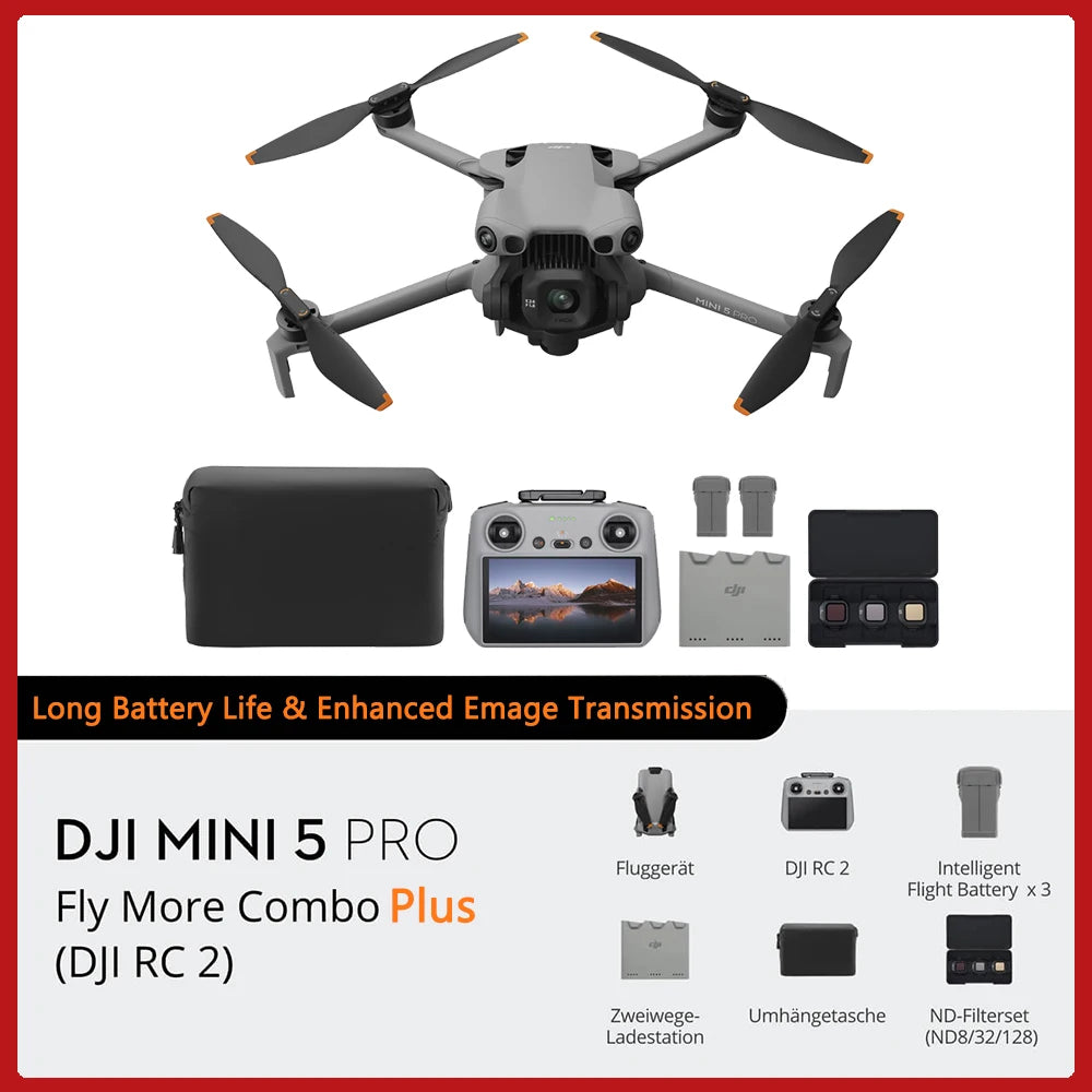 DJI Mini 5 Pro Foldable 4K Camera Drone