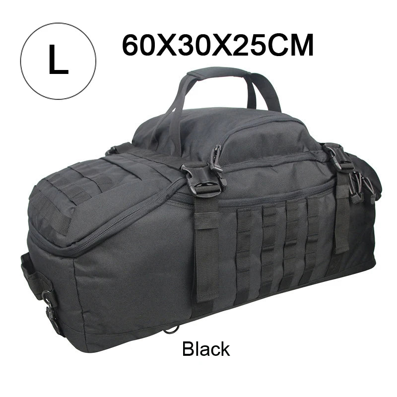 LQARMY Outdoor Tactical Backpack for Hiking and Camping