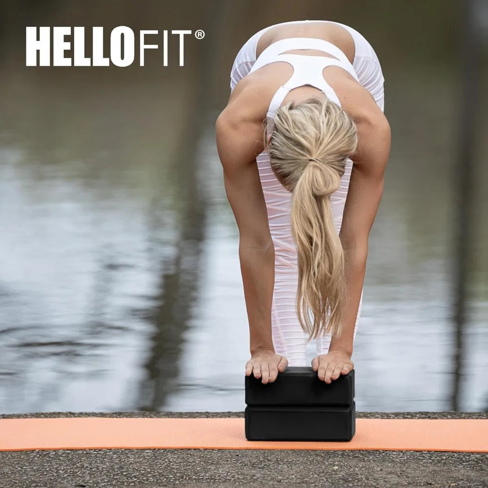 YTYIN Hello Fit Yoga Blocks EVA Foam 20 Pack