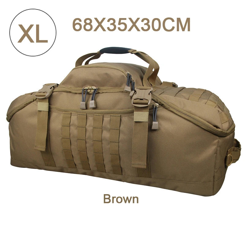 LQARMY Outdoor Tactical Backpack for Hiking and Camping