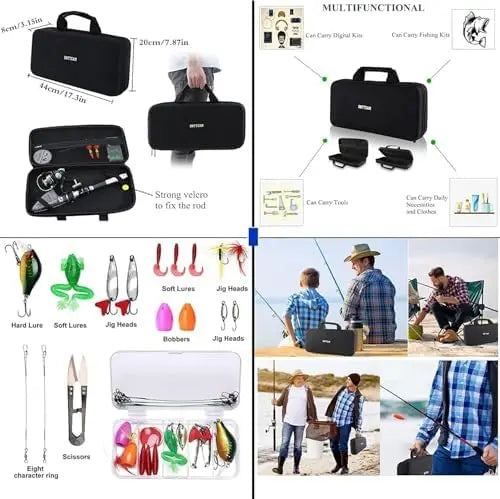 YTYIN Portable Spinning Rod And Combo Set