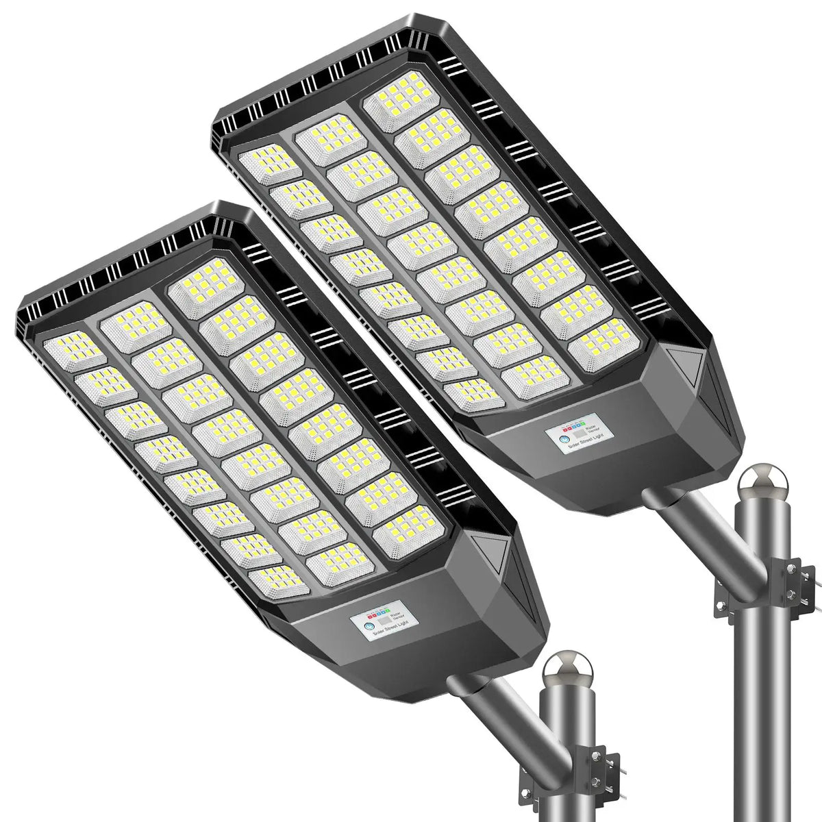 Solar Motion Sensor Led Outdoor Security Light Remote
