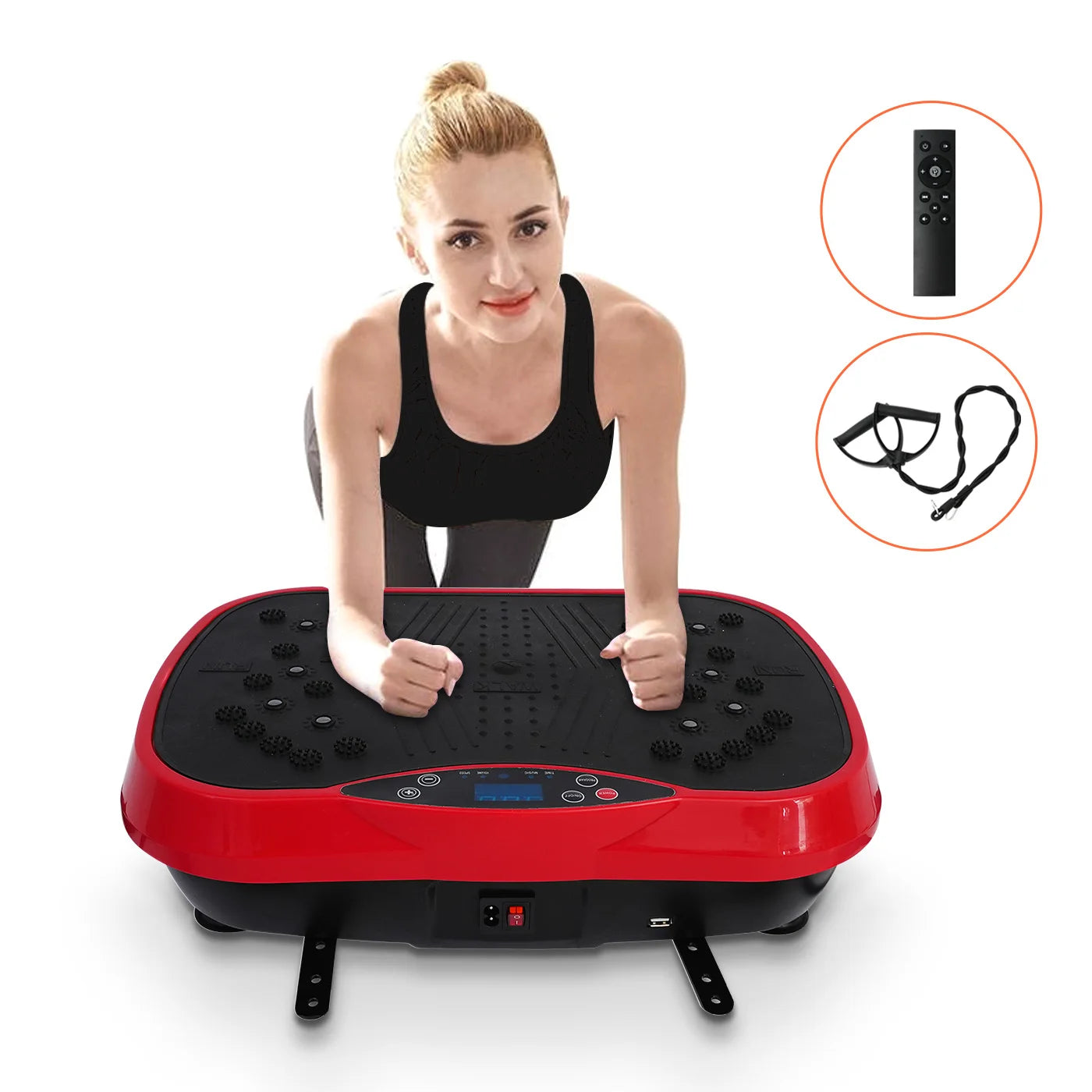 Vibration Plate Exercise Machine For Home Fitness