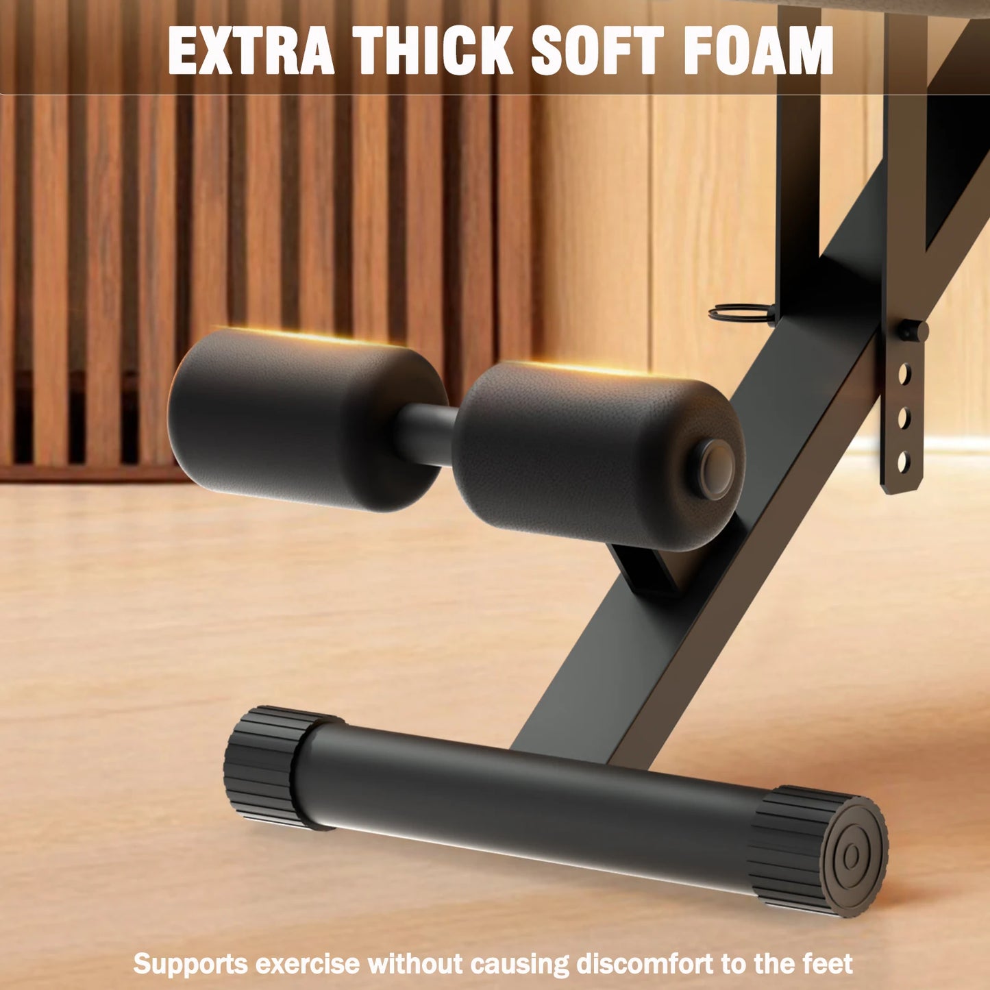 Adjustable Foldable Weight Bench for Full Body Workout