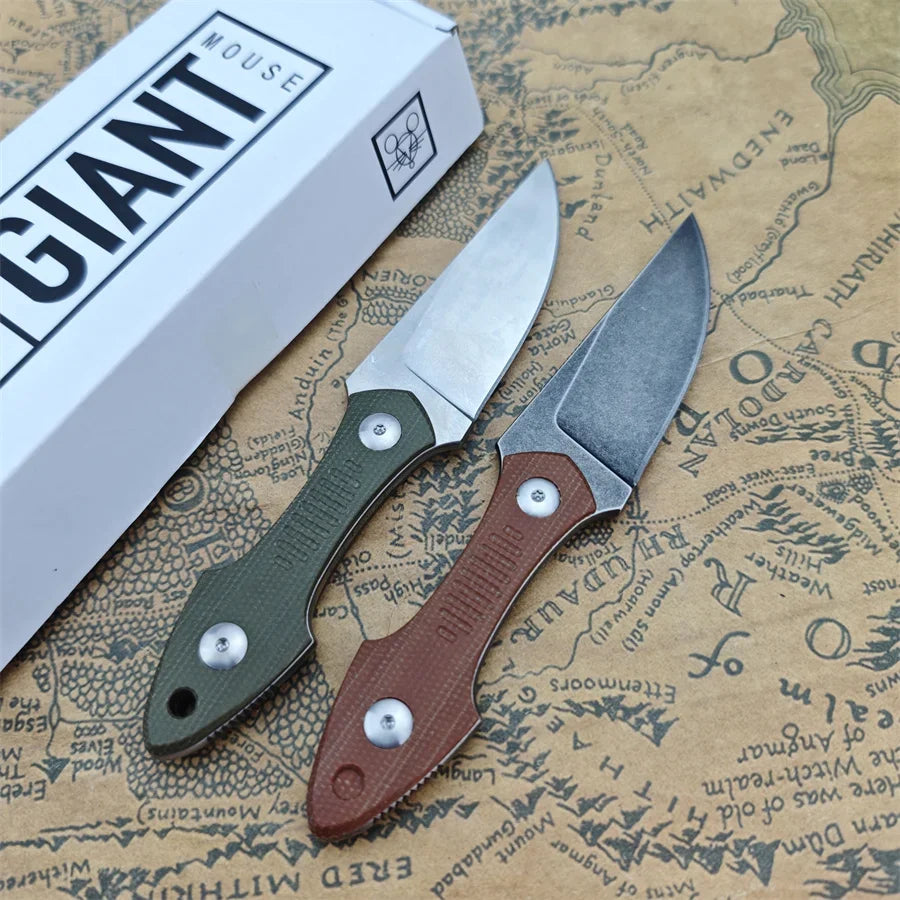 Stainless Steel Fixed Blade Outdoor Hunting Knife