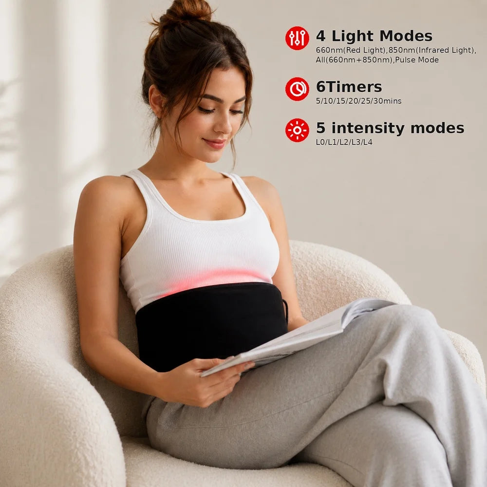 Red Light Therapy Belt 660nm 850nm Near Infrared