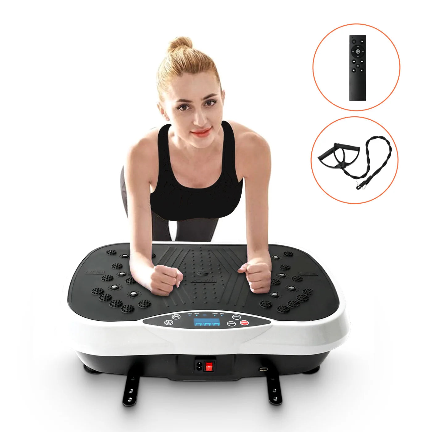 Vibration Plate Exercise Machine For Home Fitness