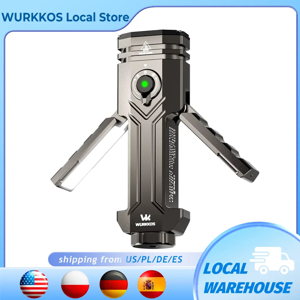 Wurkkos HD02 LED Camping Lamp For Outdoor Use Rechargeable