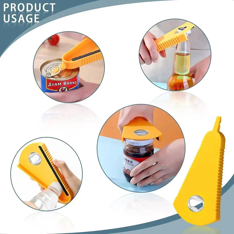Multifunctional Stainless Steel Can Bottle Opener