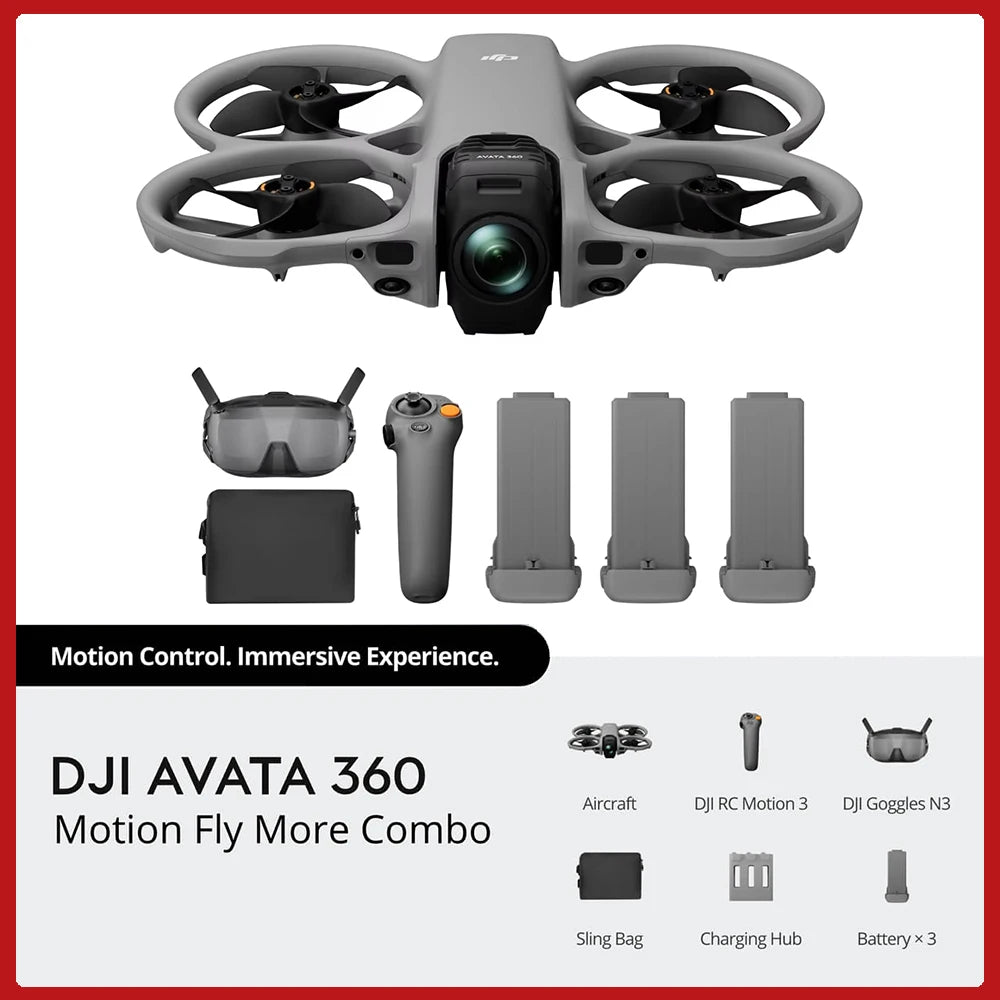 DJI Avata 360 Dual Mode 8K FPV Drone