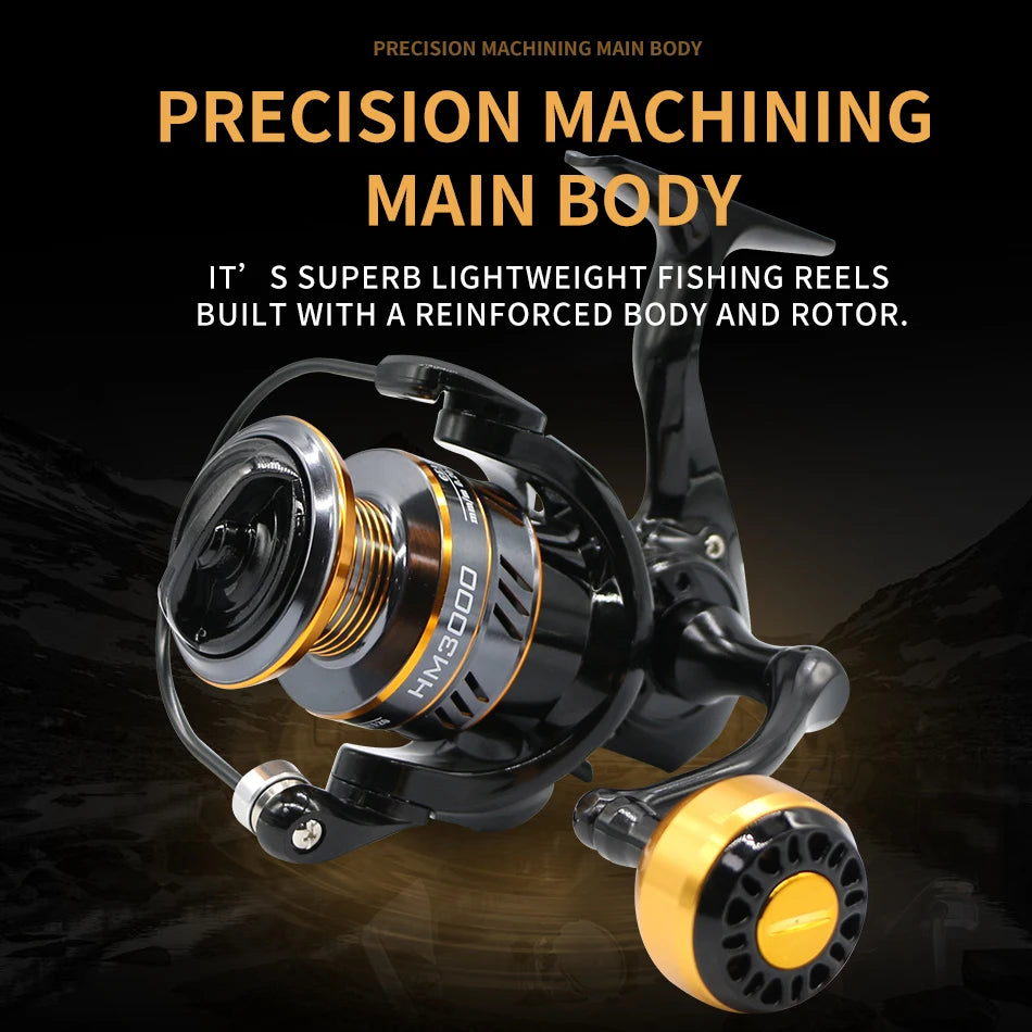 Rooblinos High Speed Spinning Fishing Reel