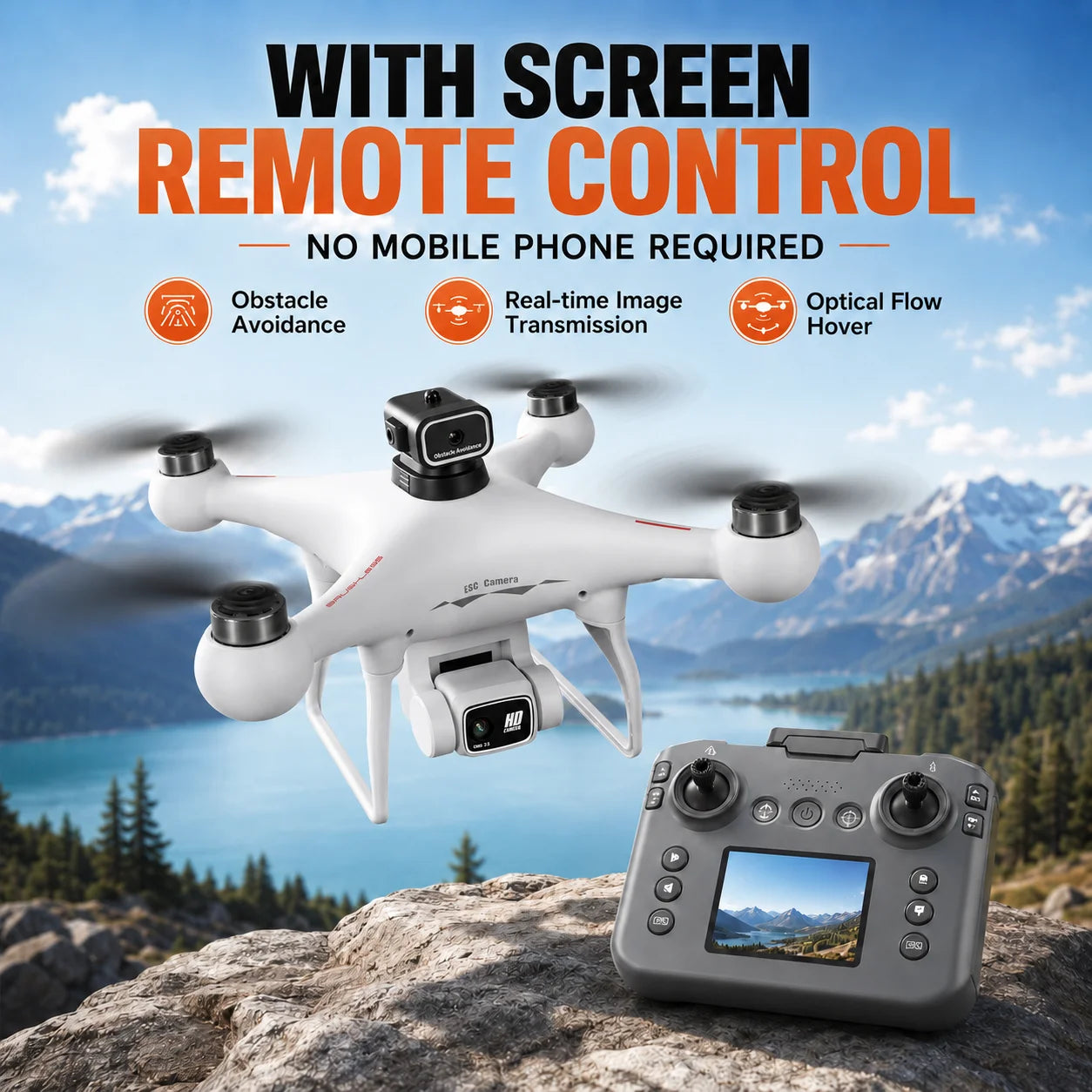 ZNLYRION S116 RC Drone With Dual Lens And Wifi