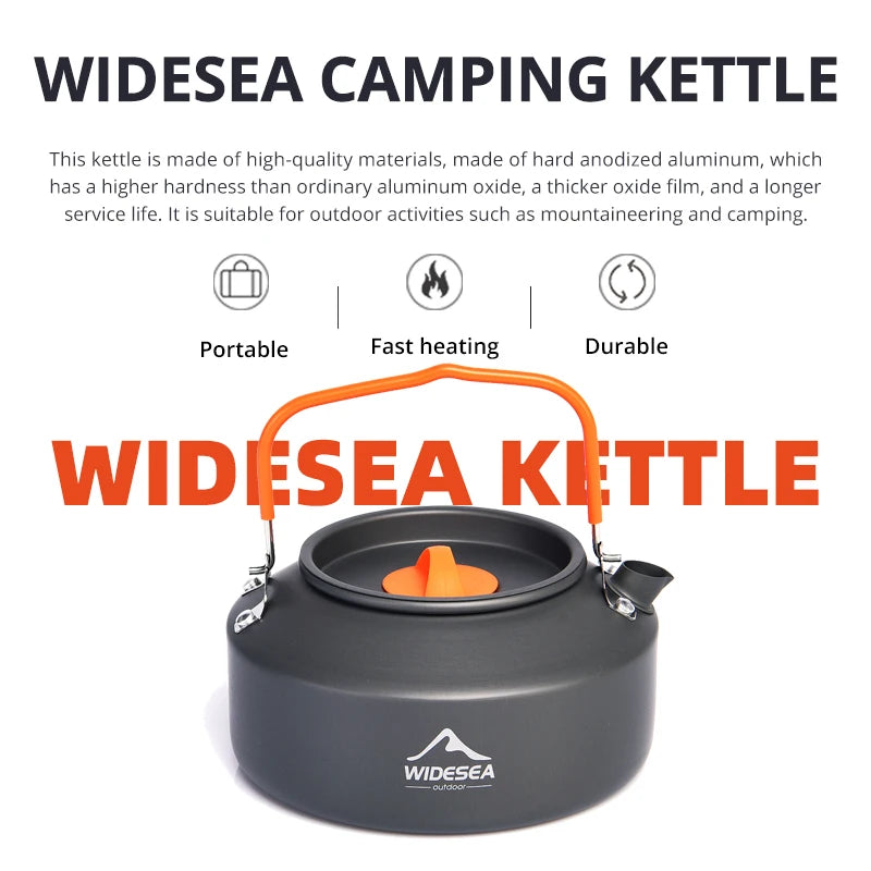 Widesea Camping Cookware Set Outdoor Tableware Kit