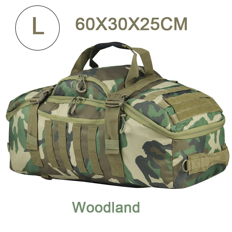 LQARMY Outdoor Tactical Backpack for Hiking and Camping