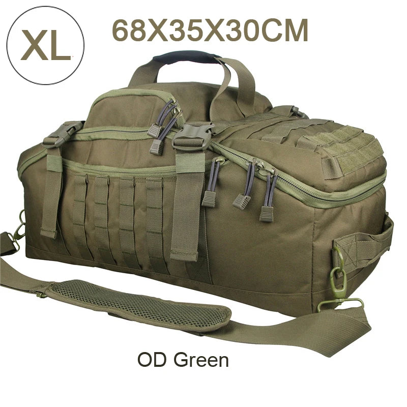LQARMY Outdoor Tactical Backpack for Hiking and Camping