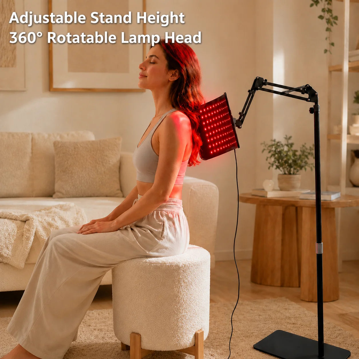 Near Infrared Red Light Panel For Face And Body