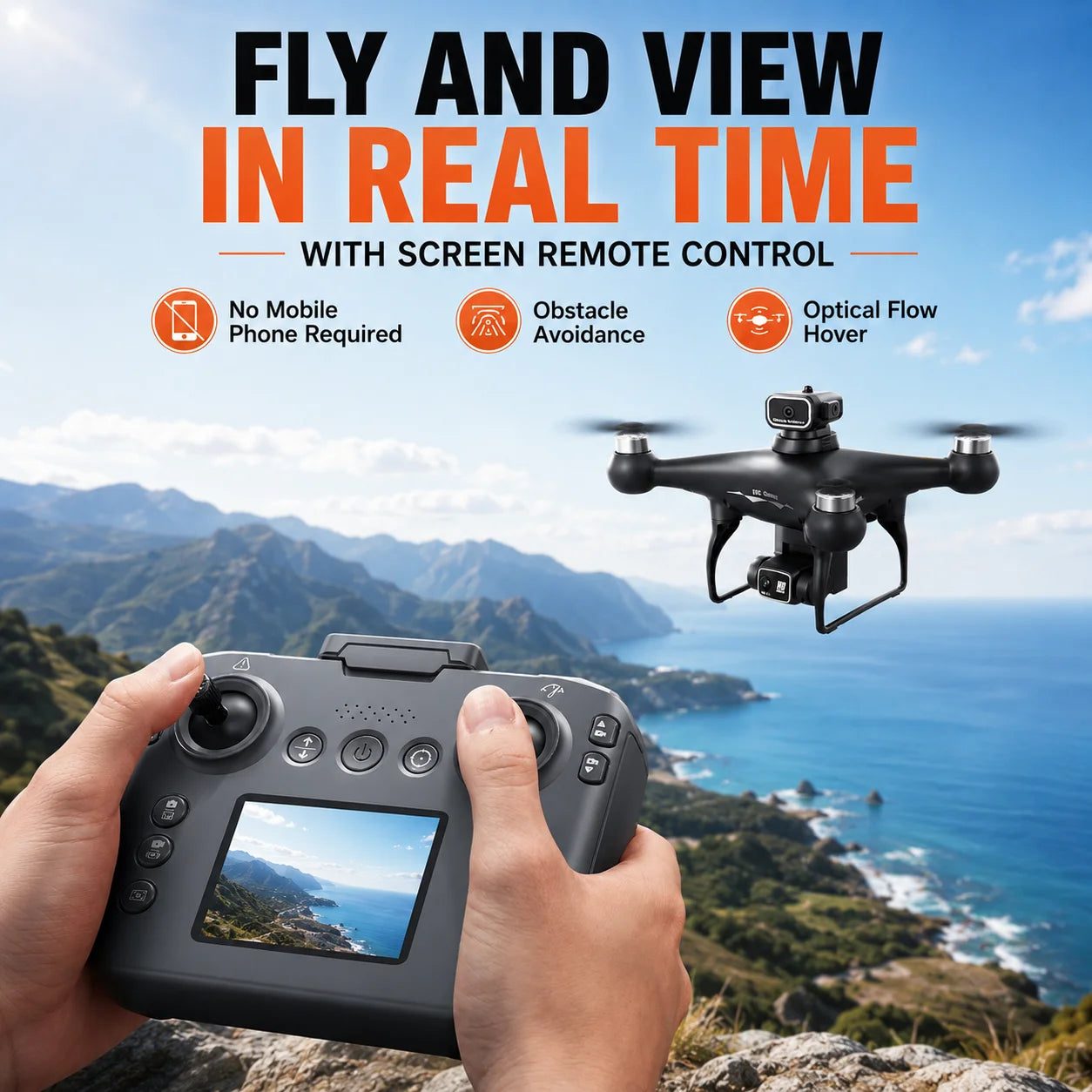 ZNLYRION S116 RC Drone With Dual Lens And Wifi