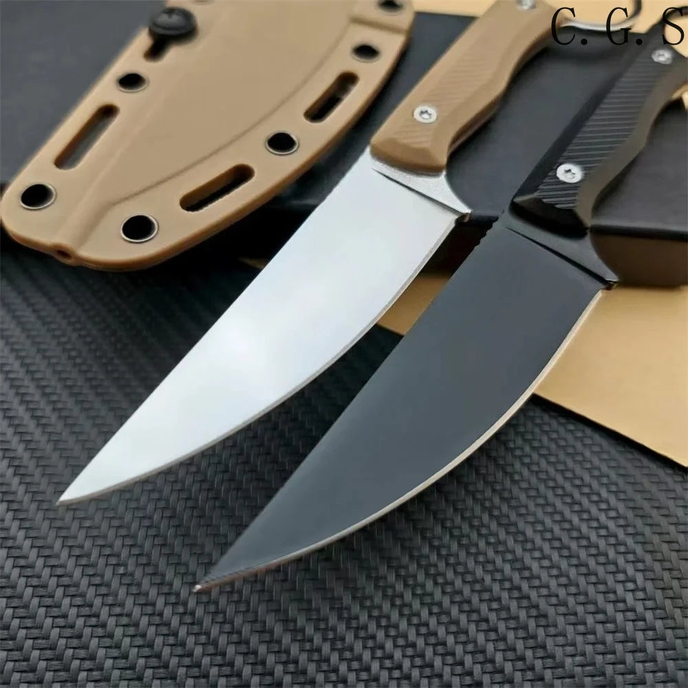 DIY Fixed Blade Outdoor Hunting Knife With Kydex Sheath