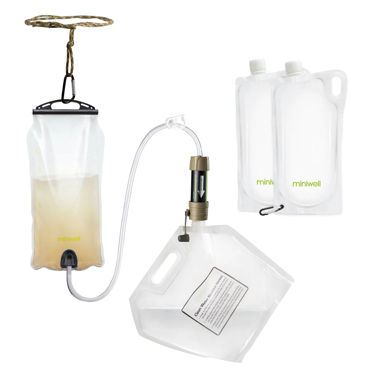 Miniwell Portable Outdoor Water Filter