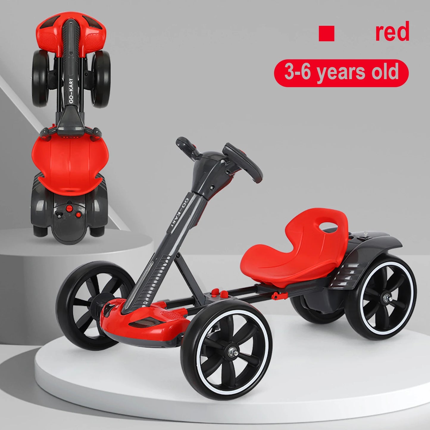 Electric Go Kart With Bluetooth Four Wheels Foldable