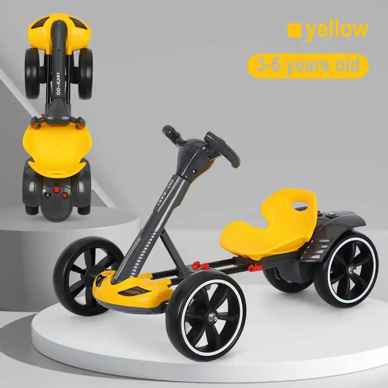 Electric Go Kart With Bluetooth Four Wheels Foldable