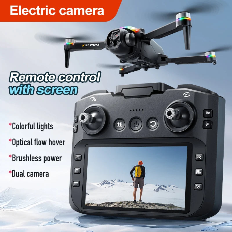 K21MAX Drone With Built In Screen And Automatic Return Home