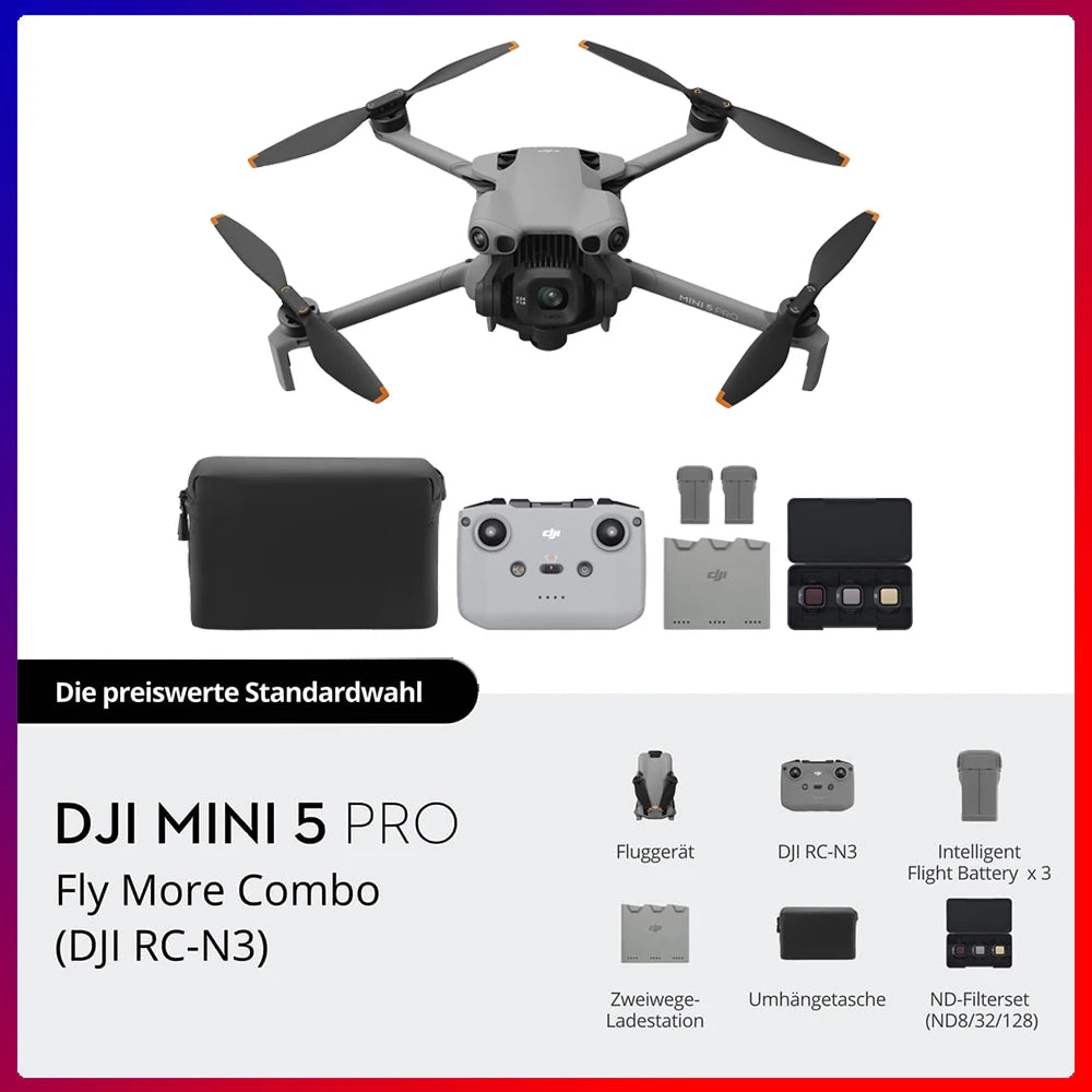 DJI Mini 5 Pro Foldable 4K Camera Drone