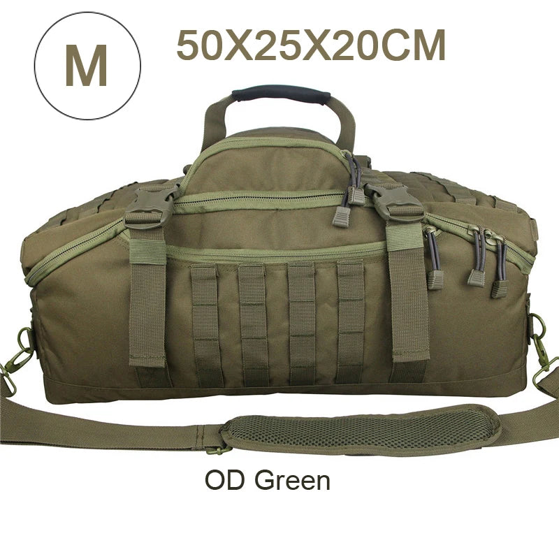 LQARMY Outdoor Tactical Backpack for Hiking and Camping