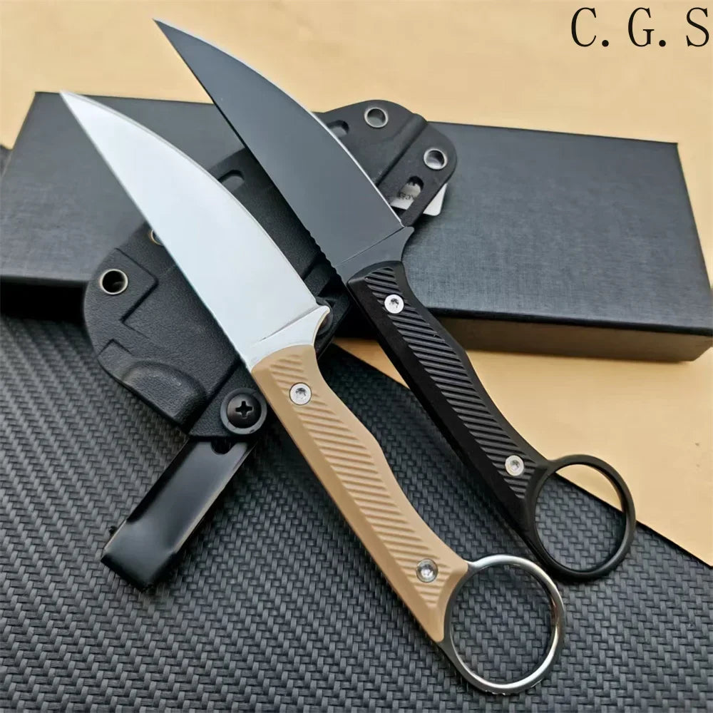 DIY Fixed Blade Outdoor Hunting Knife With Kydex Sheath